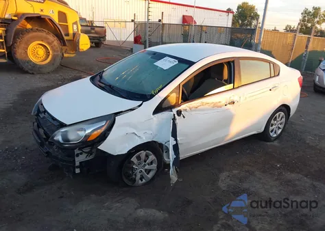 2015 Kia Rio Lx из США, поврежденный, VIN KNADM4A39F6437097